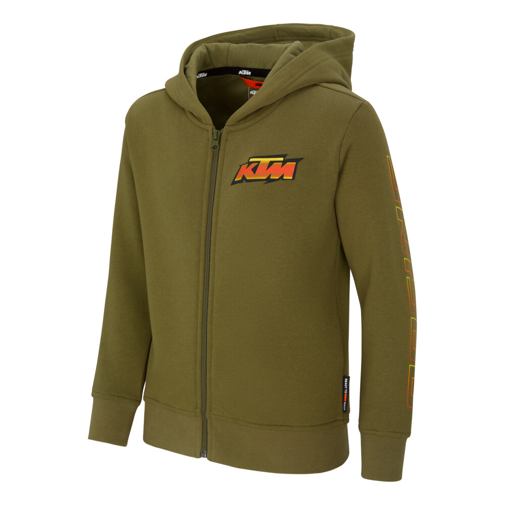 KIDS RACING ZIP HOODIE